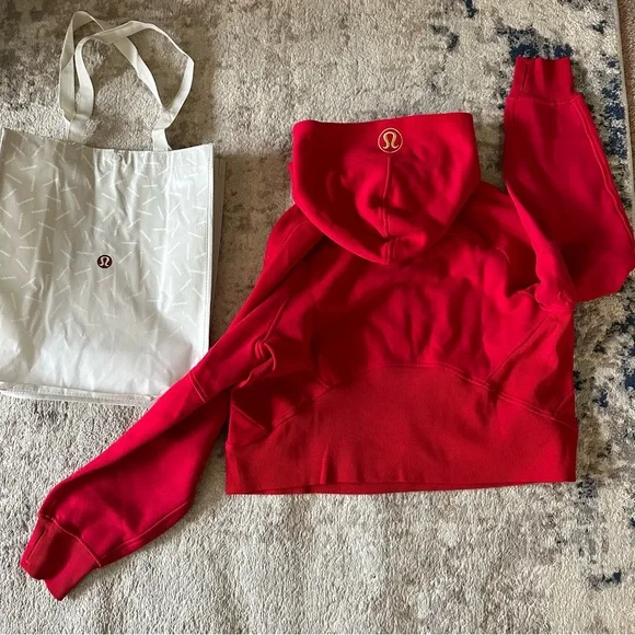 NWT LULULEMON Scuba oversized half-zip hoodie lunar new year - Picture 6 of 9